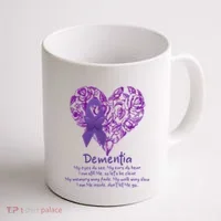 Dementia Quote AlzheimerS Support Coffee Mug thumb 1