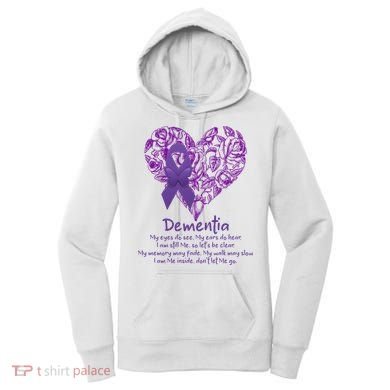 Dementia Quote AlzheimerS Support Women's Hoodie