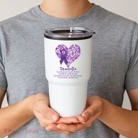 Dementia Quote AlzheimerS Support Tumbler thumb 2