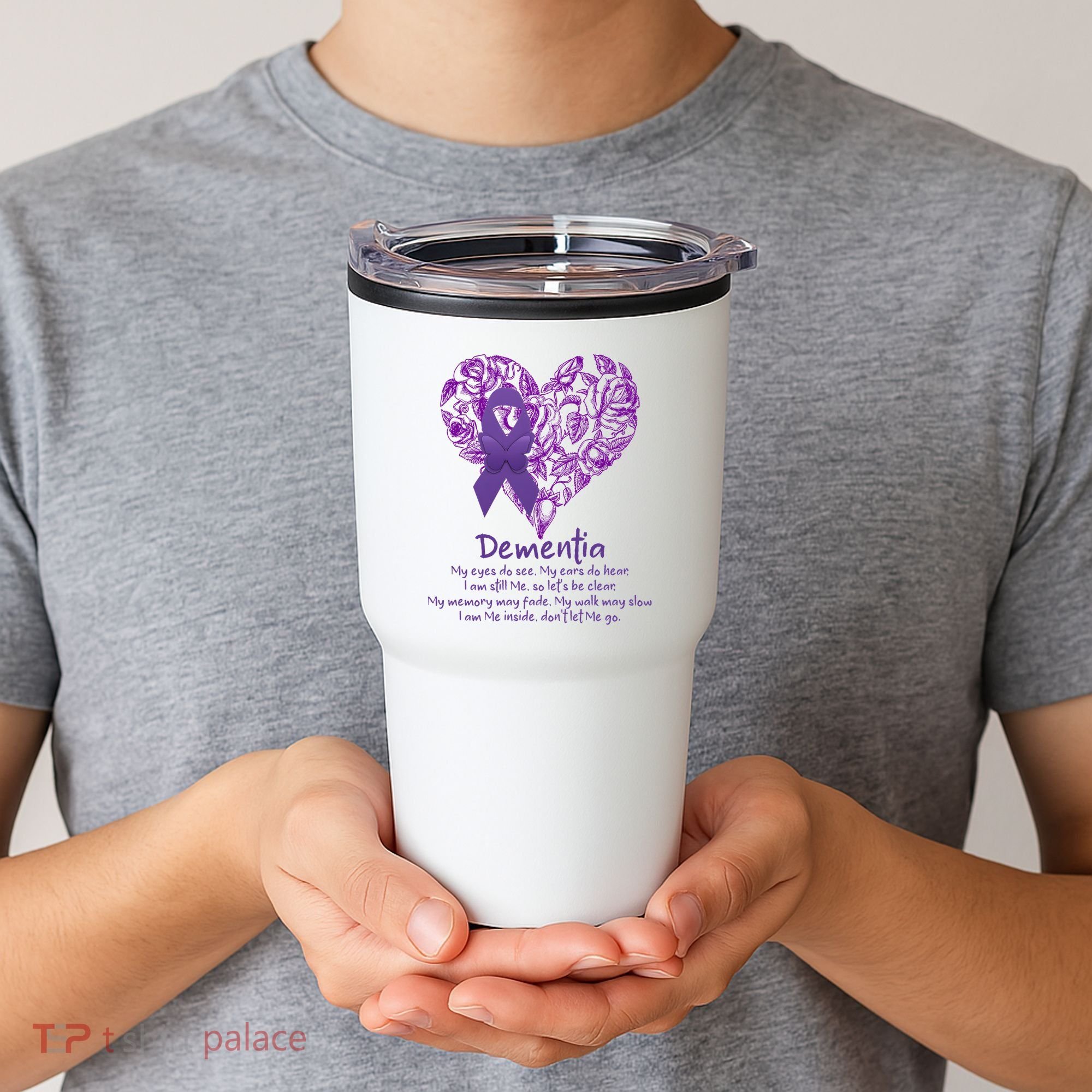 Dementia Quote AlzheimerS Support Tumbler