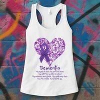 Dementia Quote AlzheimerS Support Women's Tank Top thumb 3