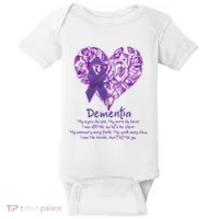 Dementia Quote AlzheimerS Support Baby Bodysuit thumb 0