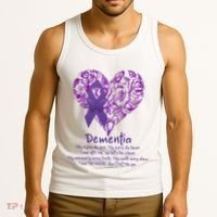 Dementia Quote AlzheimerS Support Tank Top thumb 3