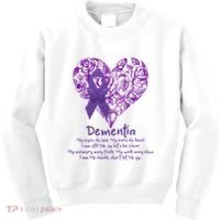 Dementia Quote AlzheimerS Support Kids Sweatshirt thumb 0
