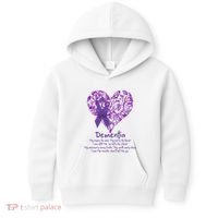 Dementia Quote AlzheimerS Support Kids Hoodie thumb 0