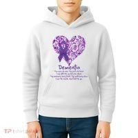 Dementia Quote AlzheimerS Support Kids Hoodie thumb 4