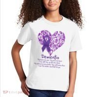 Dementia Quote AlzheimerS Support Kids T-Shirt thumb 2
