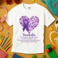 Dementia Quote AlzheimerS Support Kids T-Shirt thumb 3