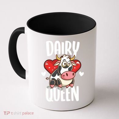 Dairy Queen Cow Farmer Gift Coffee Mug