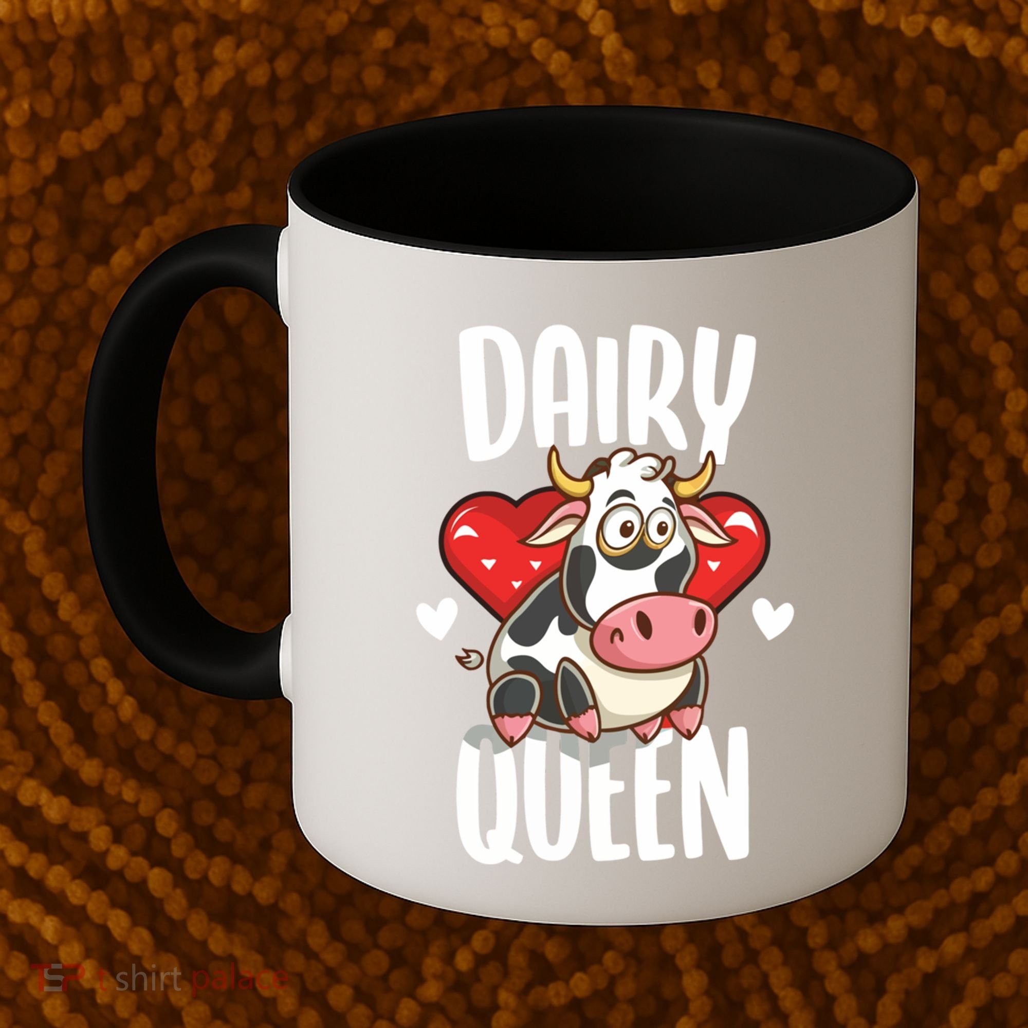 Dairy Queen Cow Farmer Gift Coffee Mug