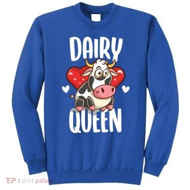 Dairy Queen Cow Farmer Gift Sweatshirt