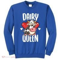 Dairy Queen Cow Farmer Gift Sweatshirt thumb 0