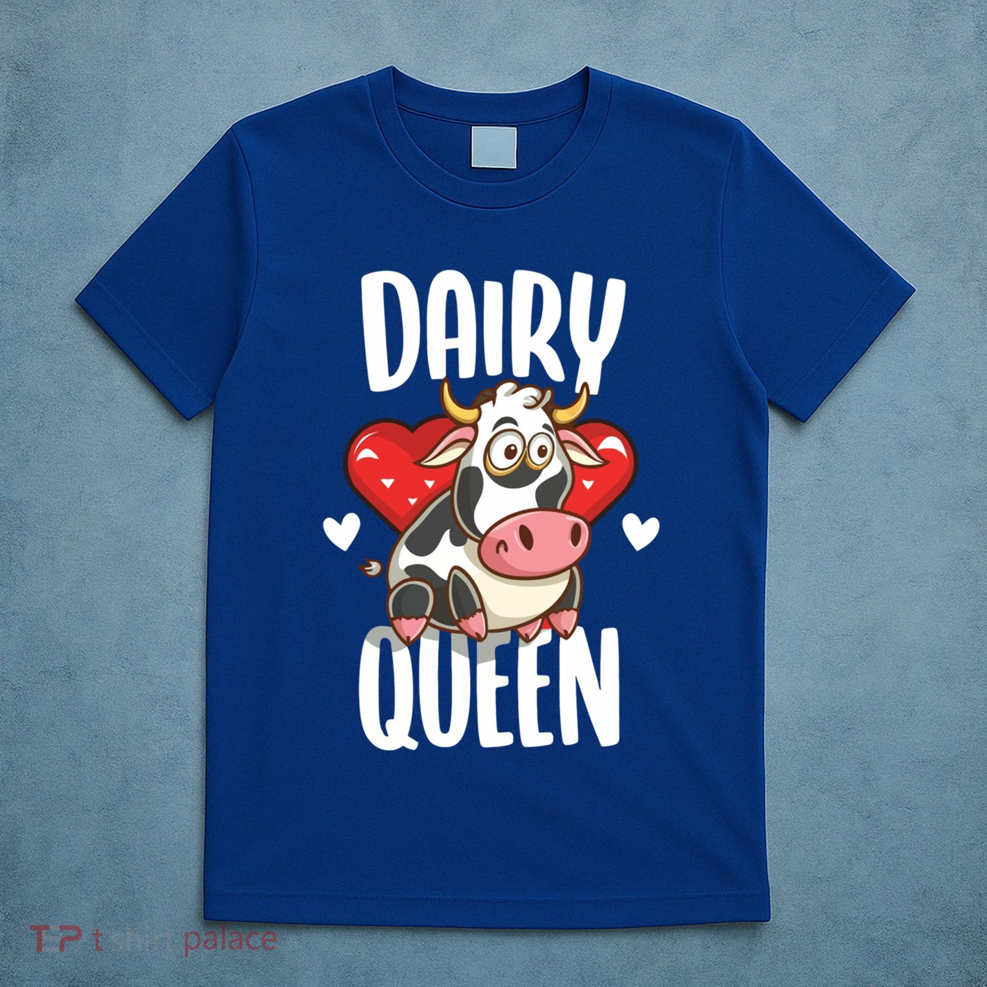 Dairy Queen Cow Farmer Gift T-Shirt