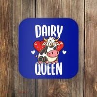 Dairy Queen Cow Farmer Gift Coaster thumb 0
