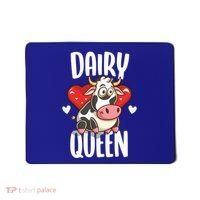 Dairy Queen Cow Farmer Gift Mousepad thumb 0