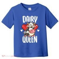 Dairy Queen Cow Farmer Gift Toddler T-Shirt thumb 0