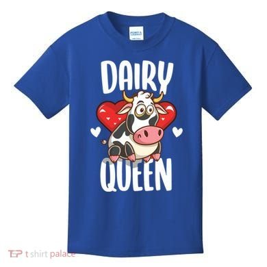Dairy Queen Cow Farmer Gift Kids T-Shirt