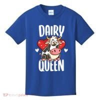 Dairy Queen Cow Farmer Gift Kids T-Shirt thumb 0
