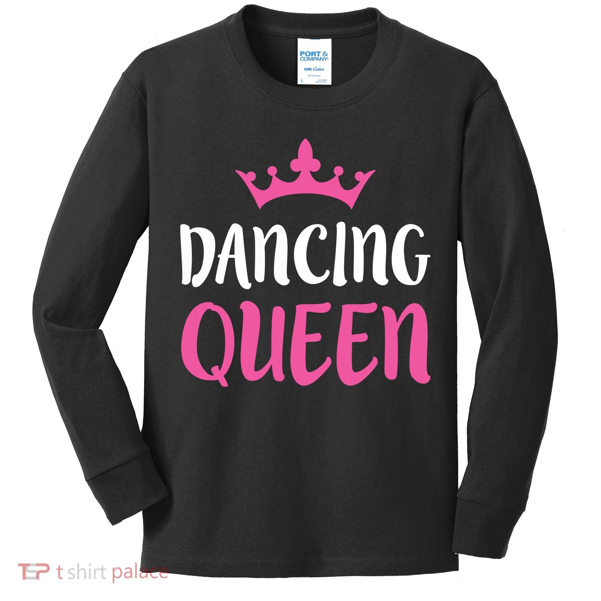 Dancing Queen Dance Lover Gift Kids Long Sleeve Shirt