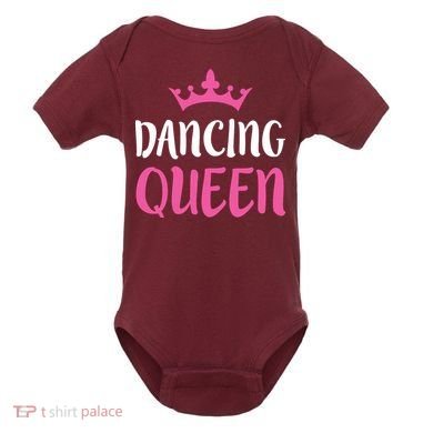 Dancing Queen Dance Lover Gift Baby Bodysuit