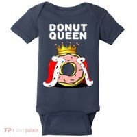 Donut Queen Doughnuts Funny Donut Lover Cute Donut Baby Bodysuit thumb 0