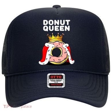 Donut Queen Doughnuts Funny Donut Lover Cute Donut Hat