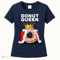 Donut Queen Doughnuts Funny Donut Lover Cute Donut Women's T-Shirt thumb 0