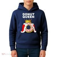 Donut Queen Doughnuts Funny Donut Lover Cute Donut Kids Hoodie thumb 4