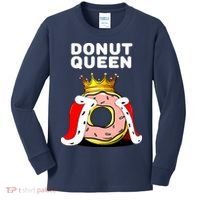 Donut Queen Doughnuts Funny Donut Lover Cute Donut Kids Long Sleeve Shirt thumb 0