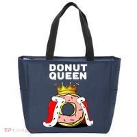 Donut Queen Doughnuts Funny Donut Lover Cute Donut Tote Bag thumb 0