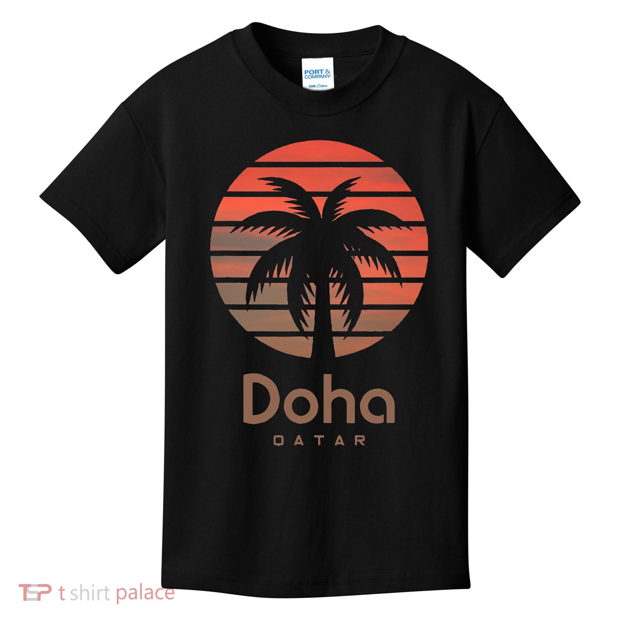 Doha Qatar Kids T-Shirt