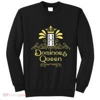 Dominoes Queen Domino Player Dominoes Lover Tile Game Sweatshirt thumb 0