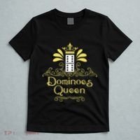 Dominoes Queen Domino Player Dominoes Lover Tile Game T-Shirt thumb 5