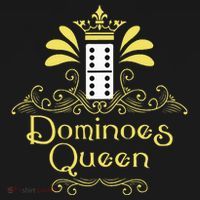 Dominoes Queen Domino Player Dominoes Lover Tile Game T-Shirt thumb 7