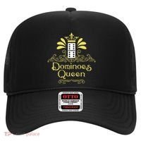 Dominoes Queen Domino Player Dominoes Lover Tile Game Hat thumb 0