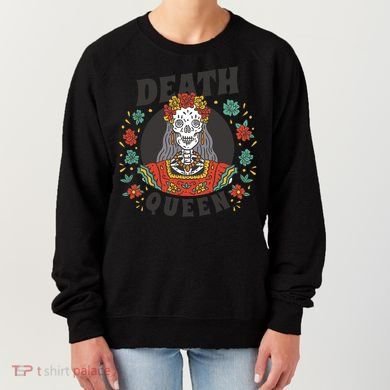 Death Queen Floral Women's Sweatshirt