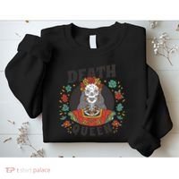 Death Queen Floral Sweatshirt thumb 2