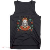Death Queen Floral Tank Top thumb 0