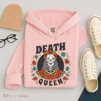 Death Queen Floral Hoodie thumb 4