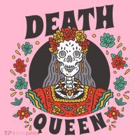 Death Queen Floral Hoodie thumb 7