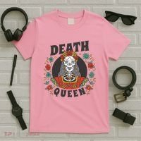 Death Queen Floral T-Shirt thumb 5