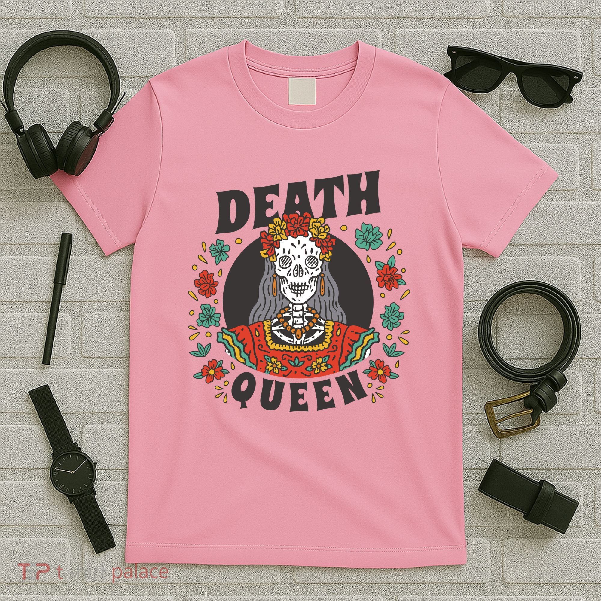 Death Queen Floral T-Shirt