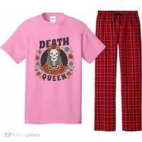 Death Queen Floral Pajama Set thumb 0