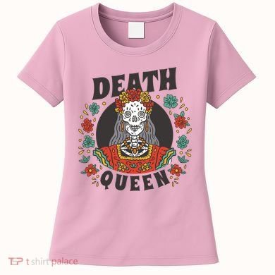 Death Queen Floral Women's T-Shirt