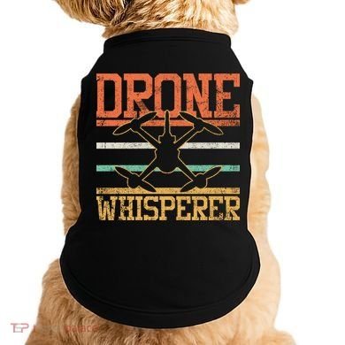 Drone Quadcopter Fpv Racing Rc Pilot Vintage Gift Doggie Tank