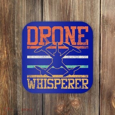 Drone Quadcopter Fpv Racing Rc Pilot Vintage Gift Coaster