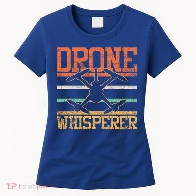 Drone Quadcopter Fpv Racing Rc Pilot Vintage Gift Women's T-Shirt