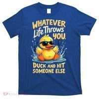 Duck Quote Graphics Yellow Rubber Duck T-Shirt thumb 0
