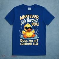 Duck Quote Graphics Yellow Rubber Duck T-Shirt thumb 5