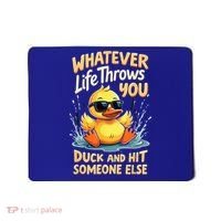 Duck Quote Graphics Yellow Rubber Duck Mousepad thumb 0